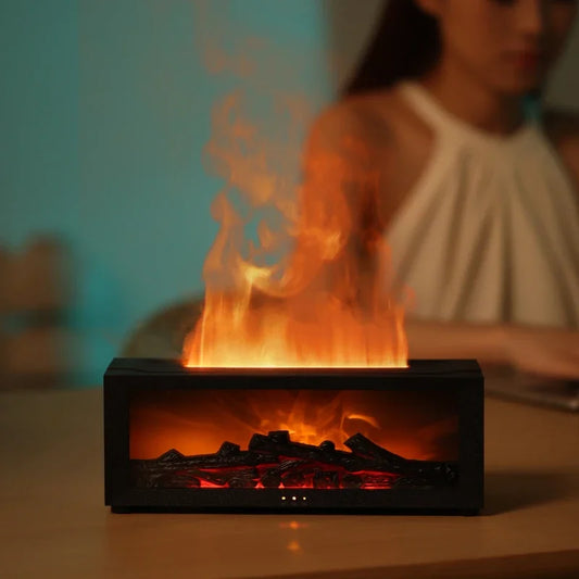 KindleDuffuser™ - Cozy fireplace diffuser and humidifier